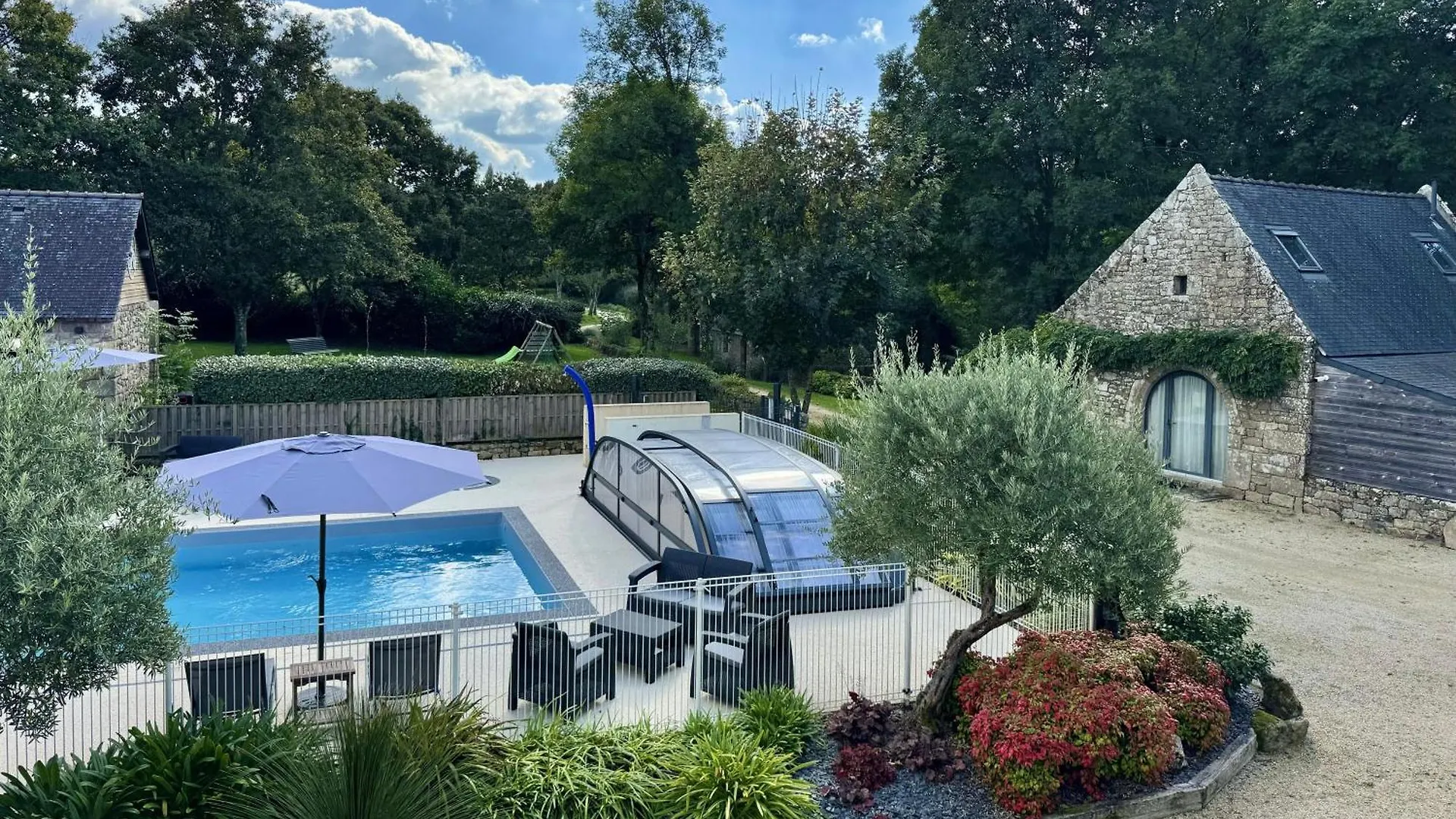 Le Domaine Du Ganquis Otel Belz Tatil parkı